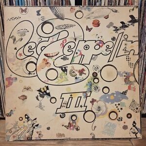 Led Zeppelin III Vinyl Album - vintage 1970